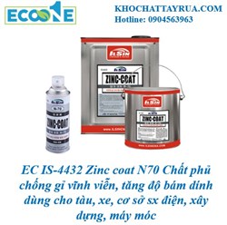 EC IS4432 Zinc coat N70 Chất phủ chống gỉ vĩnh viễn
